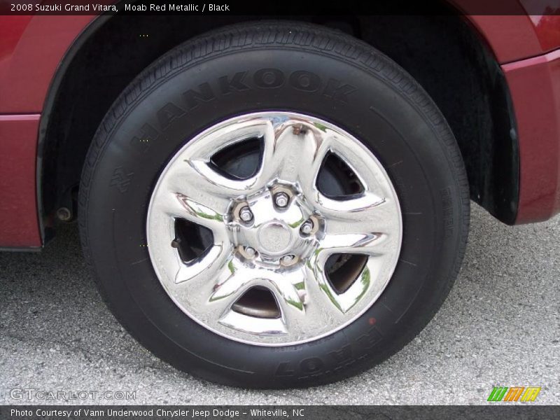 Moab Red Metallic / Black 2008 Suzuki Grand Vitara