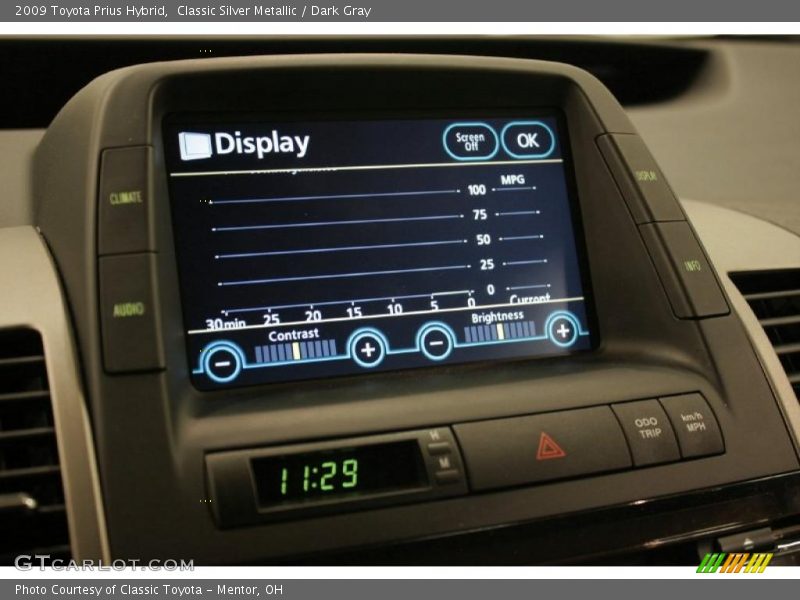 Classic Silver Metallic / Dark Gray 2009 Toyota Prius Hybrid