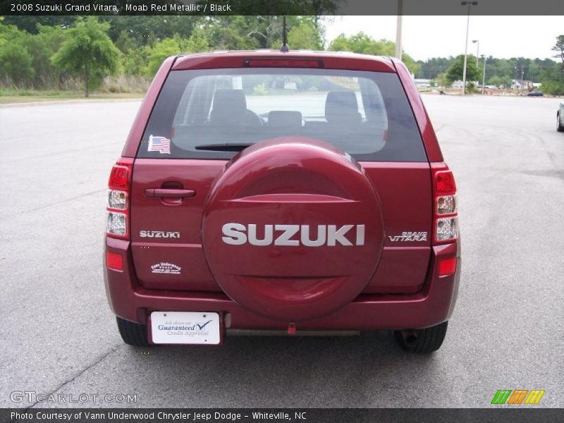 Moab Red Metallic / Black 2008 Suzuki Grand Vitara