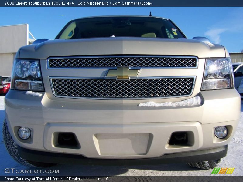 Gold Mist Metallic / Light Cashmere/Ebony 2008 Chevrolet Suburban 1500 LS 4x4
