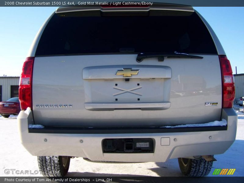 Gold Mist Metallic / Light Cashmere/Ebony 2008 Chevrolet Suburban 1500 LS 4x4
