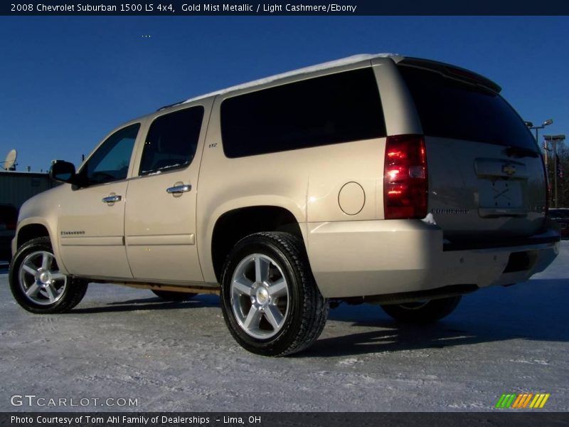 Gold Mist Metallic / Light Cashmere/Ebony 2008 Chevrolet Suburban 1500 LS 4x4