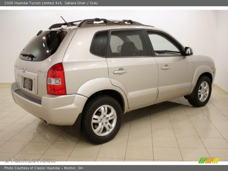 Sahara Silver / Gray 2006 Hyundai Tucson Limited 4x4