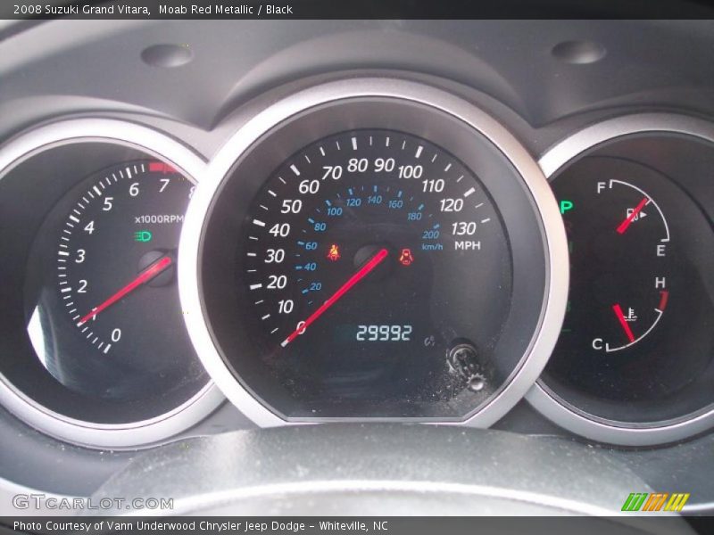Moab Red Metallic / Black 2008 Suzuki Grand Vitara