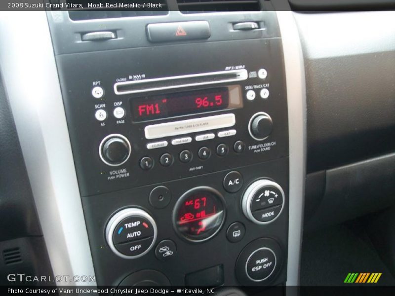 Moab Red Metallic / Black 2008 Suzuki Grand Vitara