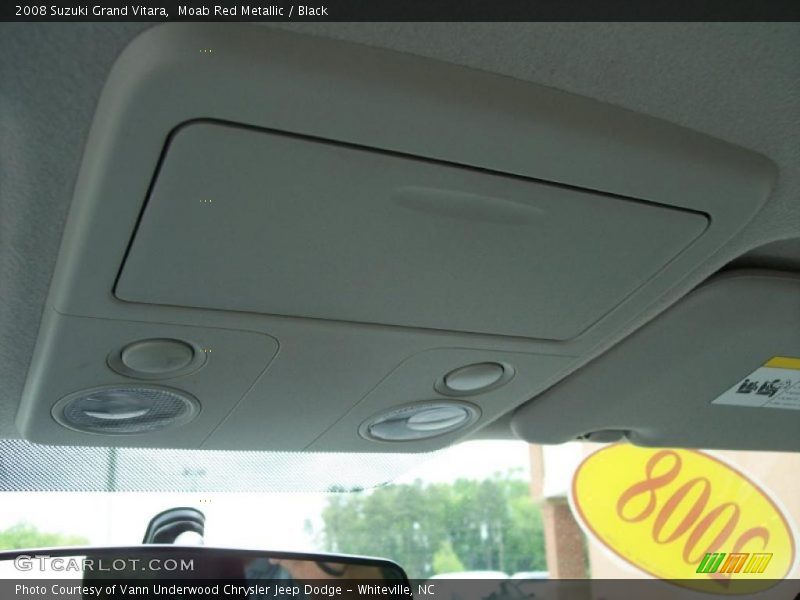 Moab Red Metallic / Black 2008 Suzuki Grand Vitara