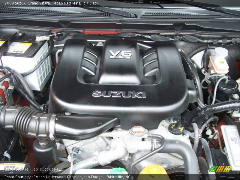 Moab Red Metallic / Black 2008 Suzuki Grand Vitara