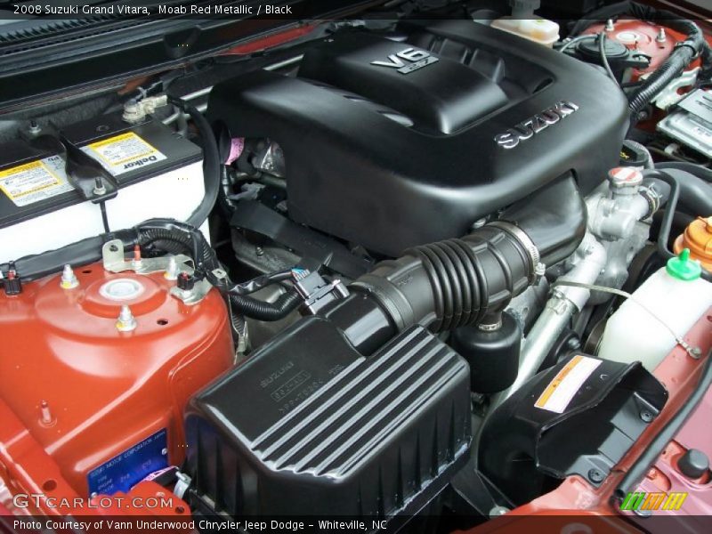 Moab Red Metallic / Black 2008 Suzuki Grand Vitara