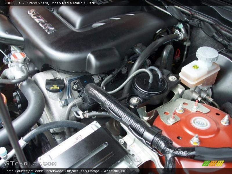 Moab Red Metallic / Black 2008 Suzuki Grand Vitara