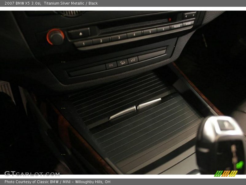 Titanium Silver Metallic / Black 2007 BMW X5 3.0si