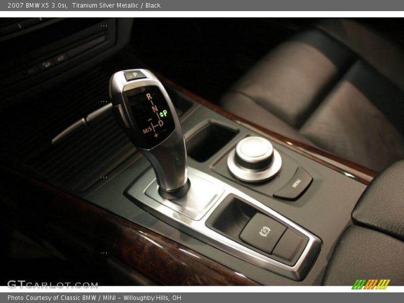 Titanium Silver Metallic / Black 2007 BMW X5 3.0si