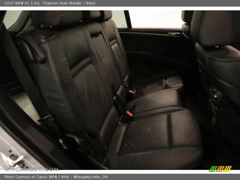 Titanium Silver Metallic / Black 2007 BMW X5 3.0si