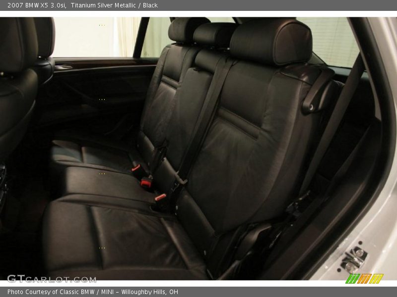Titanium Silver Metallic / Black 2007 BMW X5 3.0si
