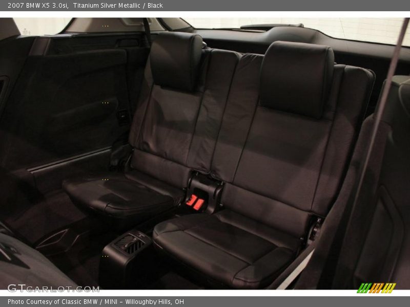 Titanium Silver Metallic / Black 2007 BMW X5 3.0si