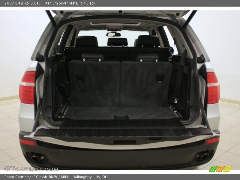 Titanium Silver Metallic / Black 2007 BMW X5 3.0si
