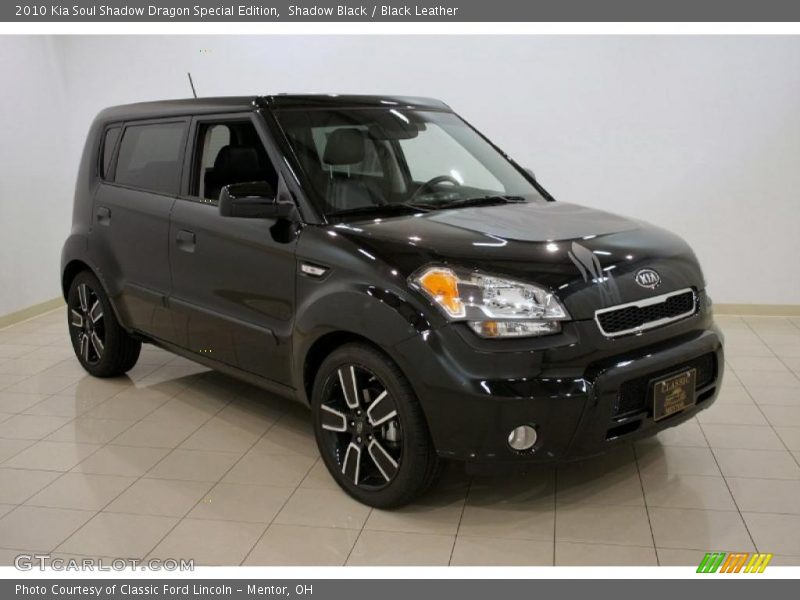 Shadow Black / Black Leather 2010 Kia Soul Shadow Dragon Special Edition