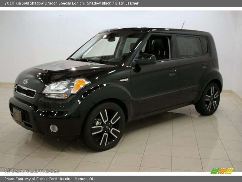 Shadow Black / Black Leather 2010 Kia Soul Shadow Dragon Special Edition