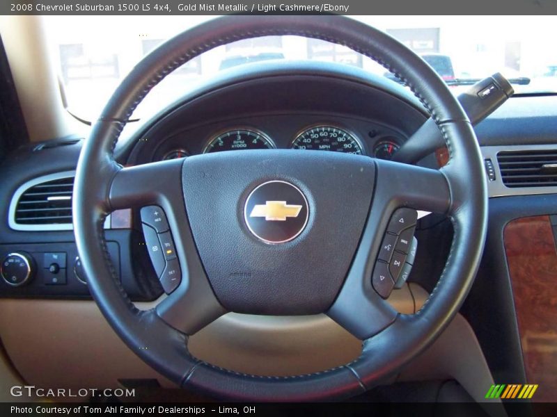 Gold Mist Metallic / Light Cashmere/Ebony 2008 Chevrolet Suburban 1500 LS 4x4