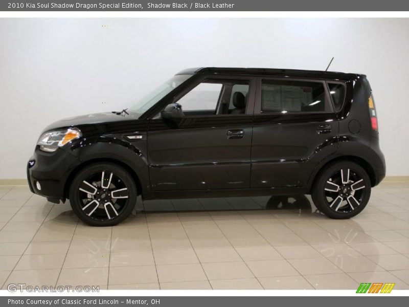 Shadow Black / Black Leather 2010 Kia Soul Shadow Dragon Special Edition