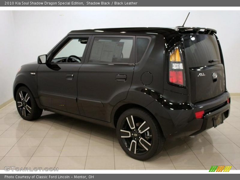 Shadow Black / Black Leather 2010 Kia Soul Shadow Dragon Special Edition