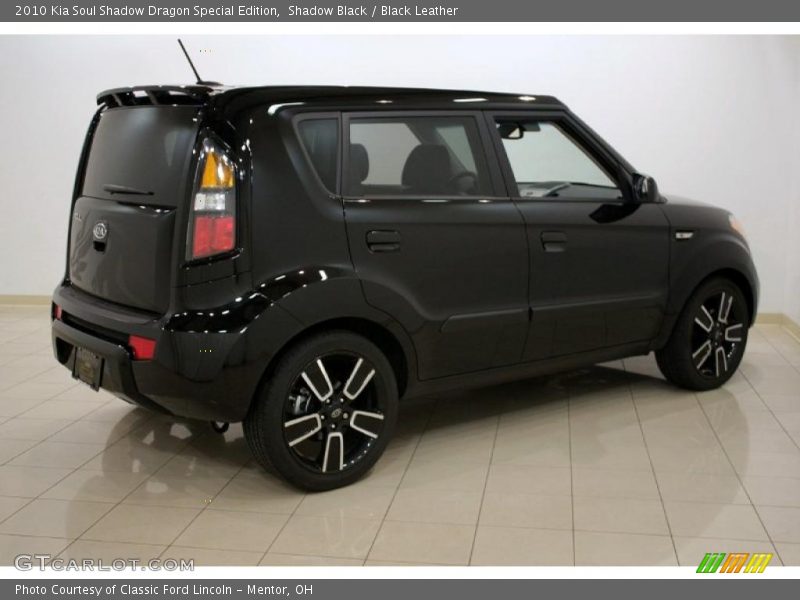 Shadow Black / Black Leather 2010 Kia Soul Shadow Dragon Special Edition