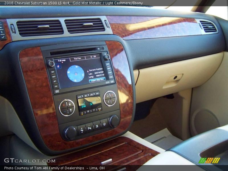Gold Mist Metallic / Light Cashmere/Ebony 2008 Chevrolet Suburban 1500 LS 4x4