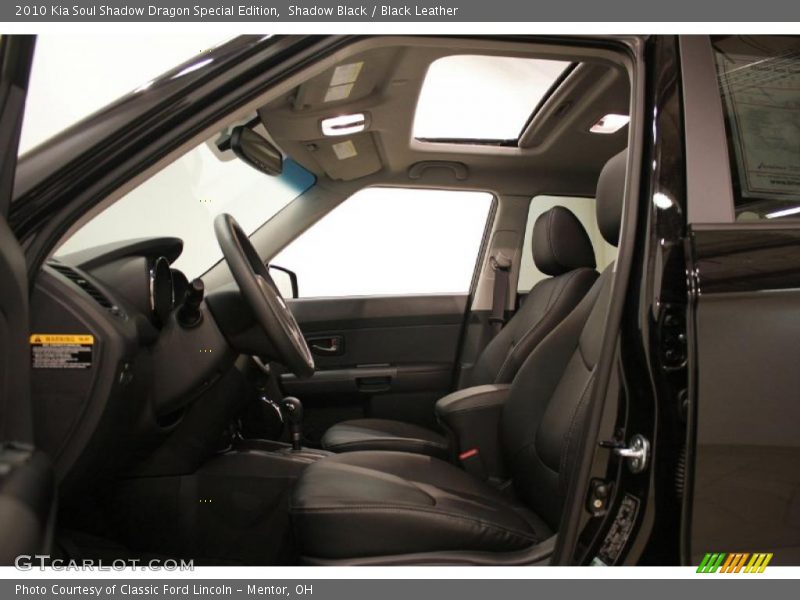 Shadow Black / Black Leather 2010 Kia Soul Shadow Dragon Special Edition
