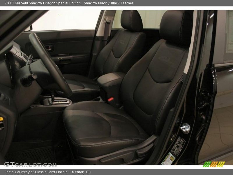 Shadow Black / Black Leather 2010 Kia Soul Shadow Dragon Special Edition