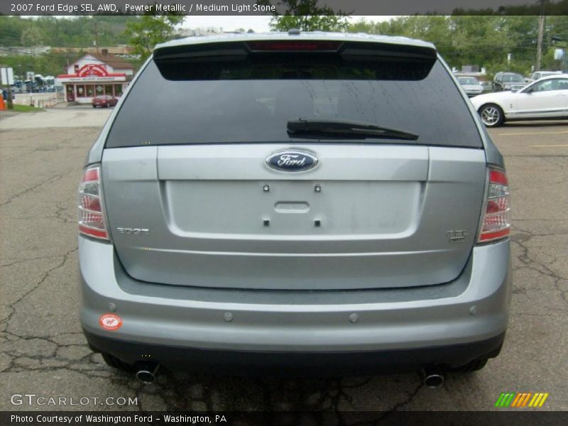 Pewter Metallic / Medium Light Stone 2007 Ford Edge SEL AWD