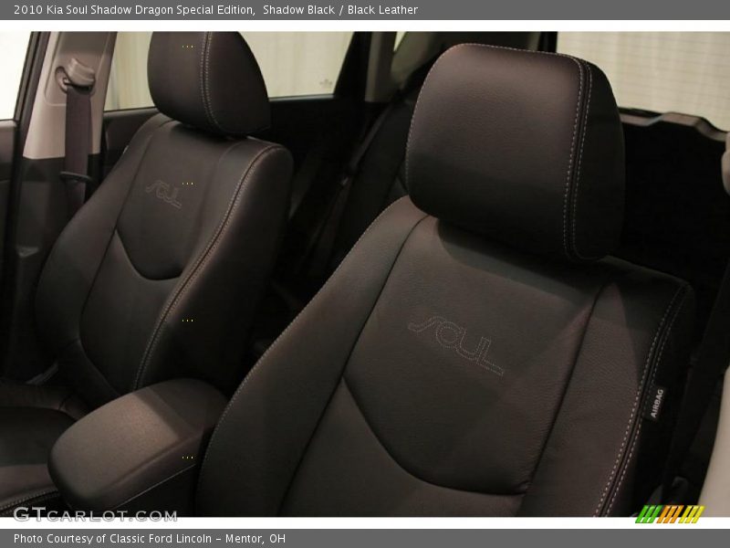 Shadow Black / Black Leather 2010 Kia Soul Shadow Dragon Special Edition
