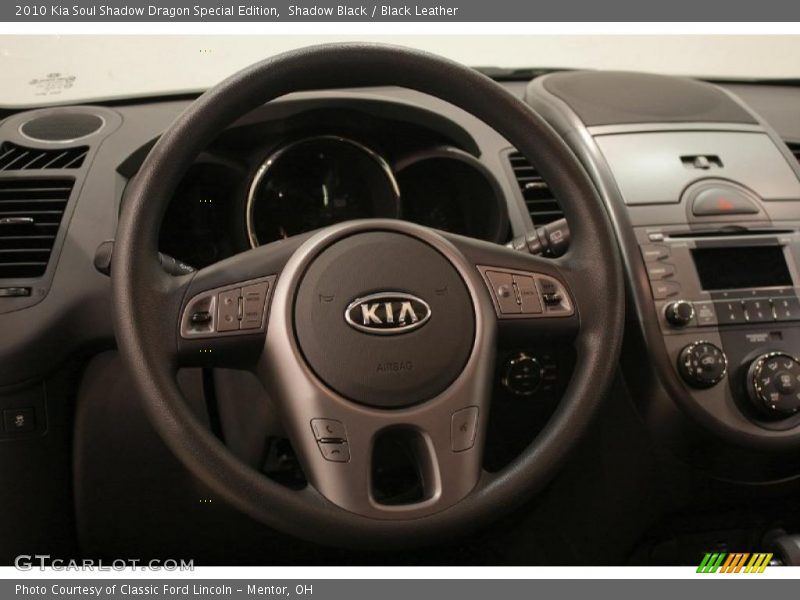 Shadow Black / Black Leather 2010 Kia Soul Shadow Dragon Special Edition