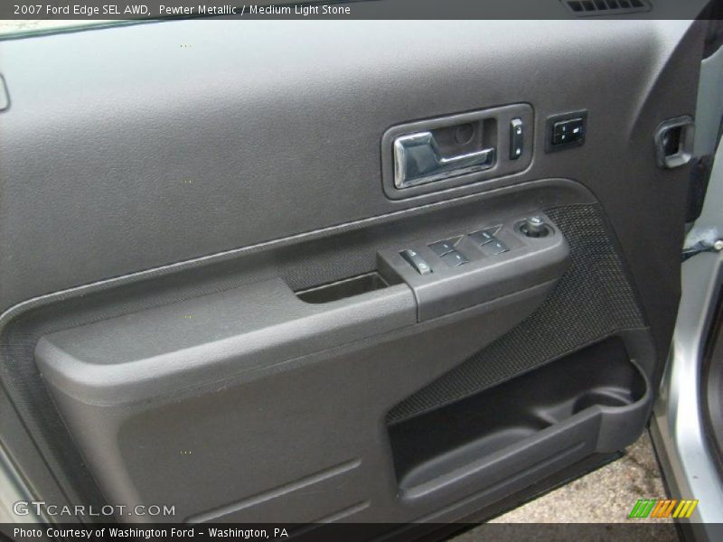 Pewter Metallic / Medium Light Stone 2007 Ford Edge SEL AWD