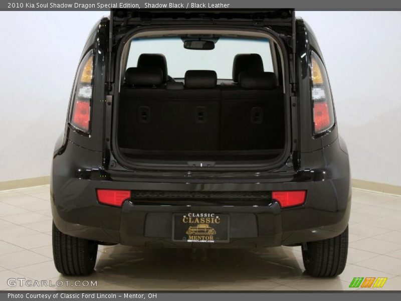 Shadow Black / Black Leather 2010 Kia Soul Shadow Dragon Special Edition