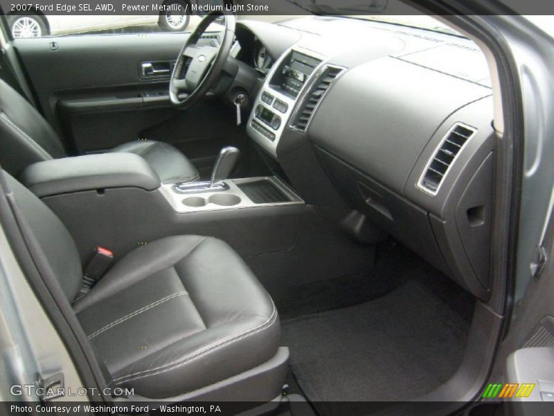 Pewter Metallic / Medium Light Stone 2007 Ford Edge SEL AWD