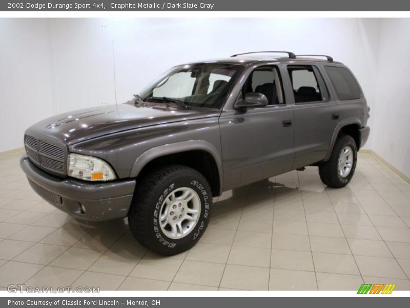Graphite Metallic / Dark Slate Gray 2002 Dodge Durango Sport 4x4