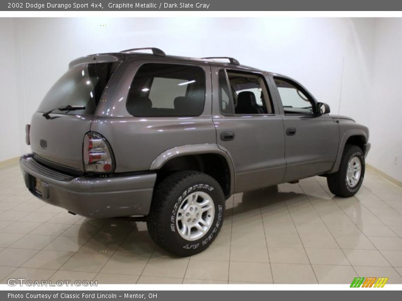 Graphite Metallic / Dark Slate Gray 2002 Dodge Durango Sport 4x4