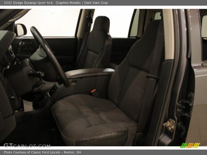 Graphite Metallic / Dark Slate Gray 2002 Dodge Durango Sport 4x4