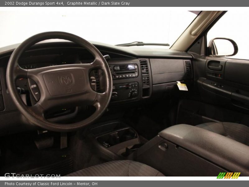 Graphite Metallic / Dark Slate Gray 2002 Dodge Durango Sport 4x4