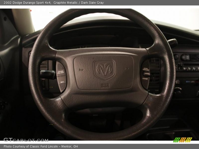 Graphite Metallic / Dark Slate Gray 2002 Dodge Durango Sport 4x4