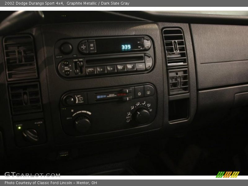 Graphite Metallic / Dark Slate Gray 2002 Dodge Durango Sport 4x4