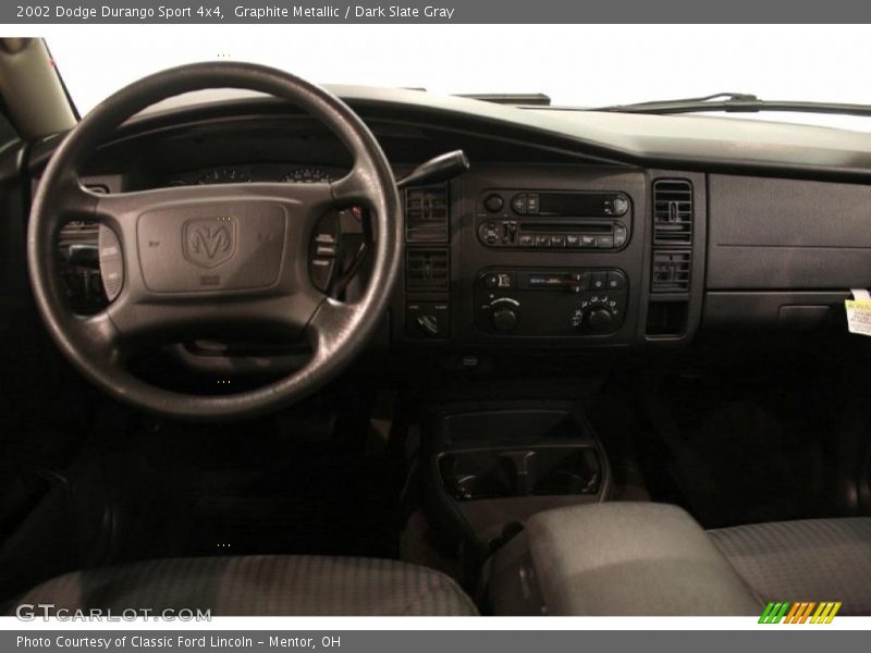 Graphite Metallic / Dark Slate Gray 2002 Dodge Durango Sport 4x4