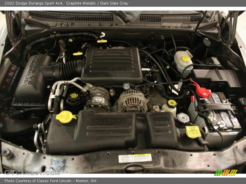 Graphite Metallic / Dark Slate Gray 2002 Dodge Durango Sport 4x4