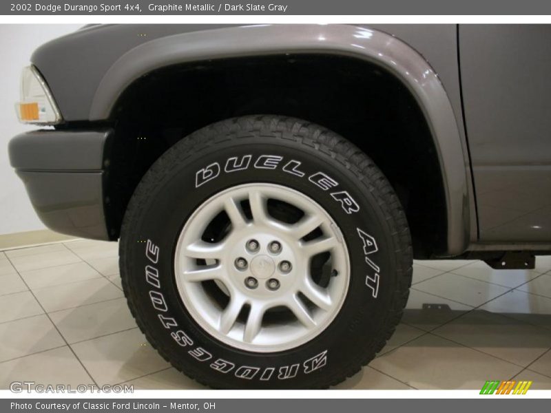 Graphite Metallic / Dark Slate Gray 2002 Dodge Durango Sport 4x4