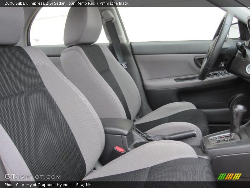 San Remo Red / Anthracite Black 2006 Subaru Impreza 2.5i Sedan