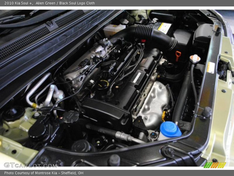 Alien Green / Black Soul Logo Cloth 2010 Kia Soul +
