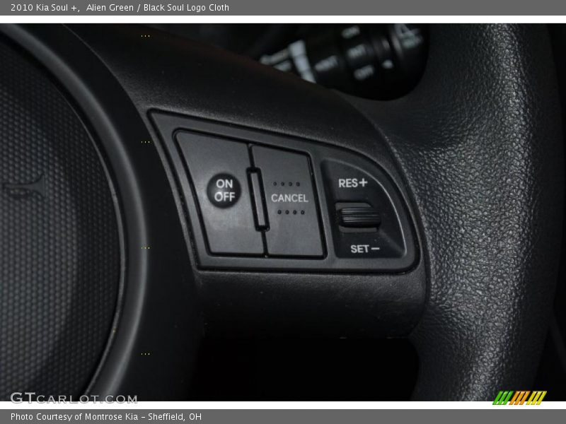 Alien Green / Black Soul Logo Cloth 2010 Kia Soul +
