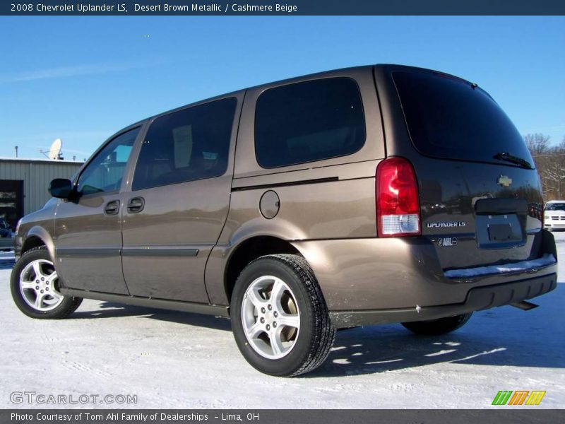 Desert Brown Metallic / Cashmere Beige 2008 Chevrolet Uplander LS