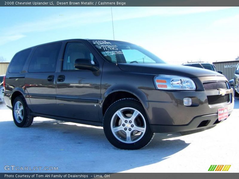 Desert Brown Metallic / Cashmere Beige 2008 Chevrolet Uplander LS