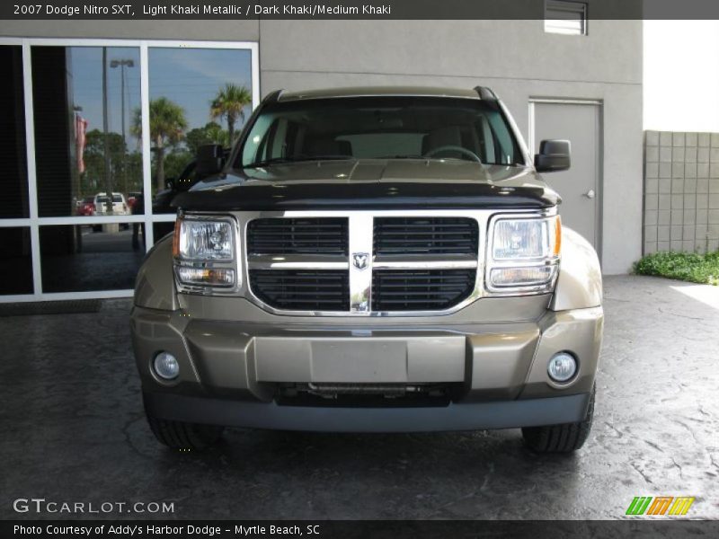 Light Khaki Metallic / Dark Khaki/Medium Khaki 2007 Dodge Nitro SXT