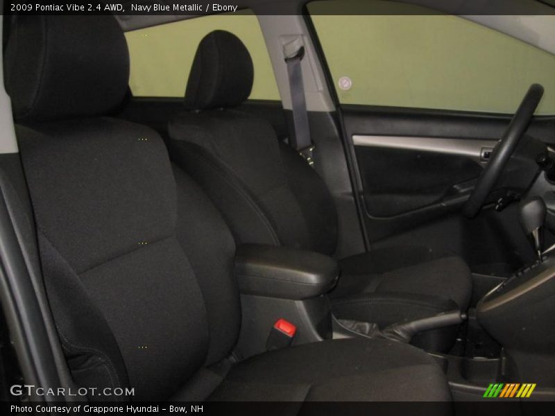 Navy Blue Metallic / Ebony 2009 Pontiac Vibe 2.4 AWD